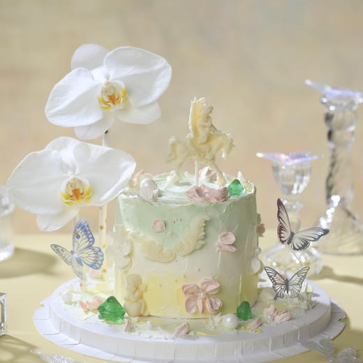 白羊座蛋糕【唤醒春日浪漫】1.5磅 香草奶油芒果夹心口味 商品图4