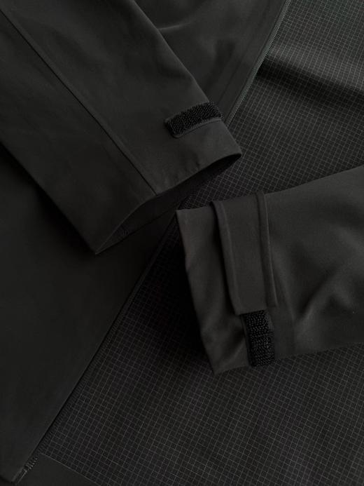 F032065日常通勤立体剪裁下摆前短后长户外运动夹克软壳冲锋衣 商品图13