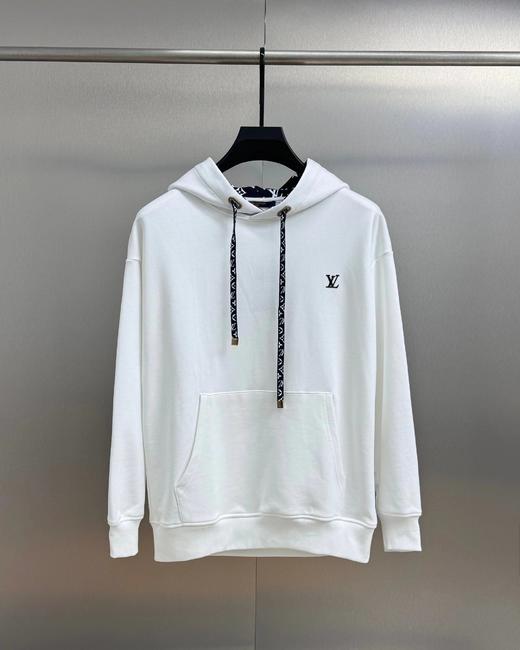 F032039春季新款休闲时尚日常百搭男女同款连帽长袖卫衣 商品图3