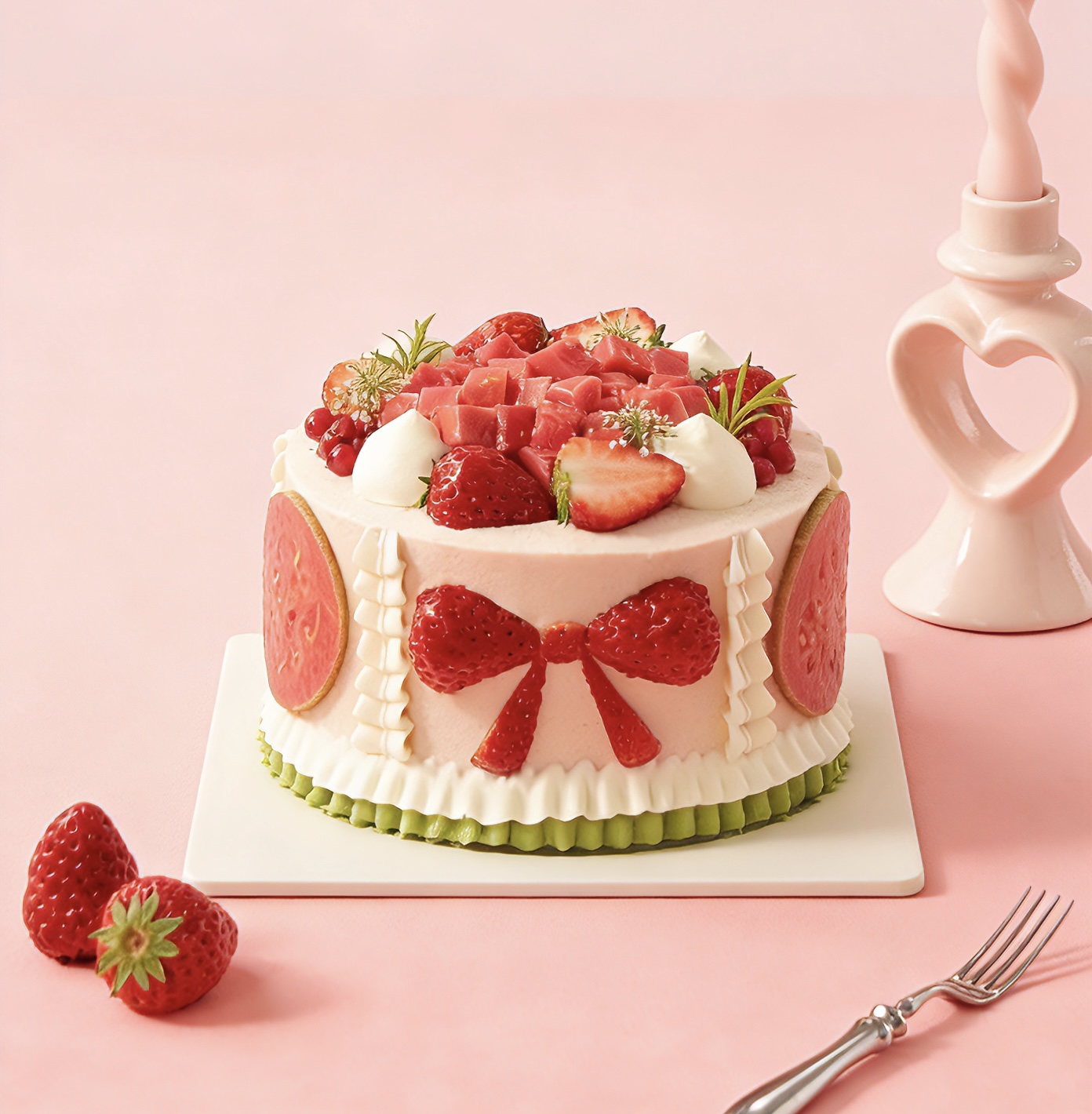 时令必吃｜瑰日芭乐（芭乐抹茶可丽卷）