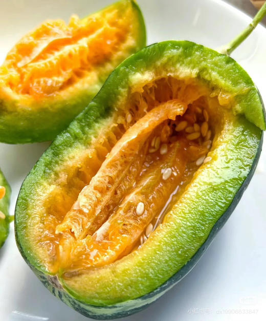 又脆又甜的羊角蜜甜瓜2.7斤装 商品图1