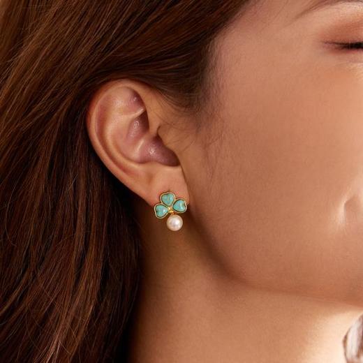 【春夏百搭款】Manreya玛芮雅春夏首饰系列丨彩色项链、多巴胺手链、花瓣耳钉项链、珍珠耳夹款 商品图1