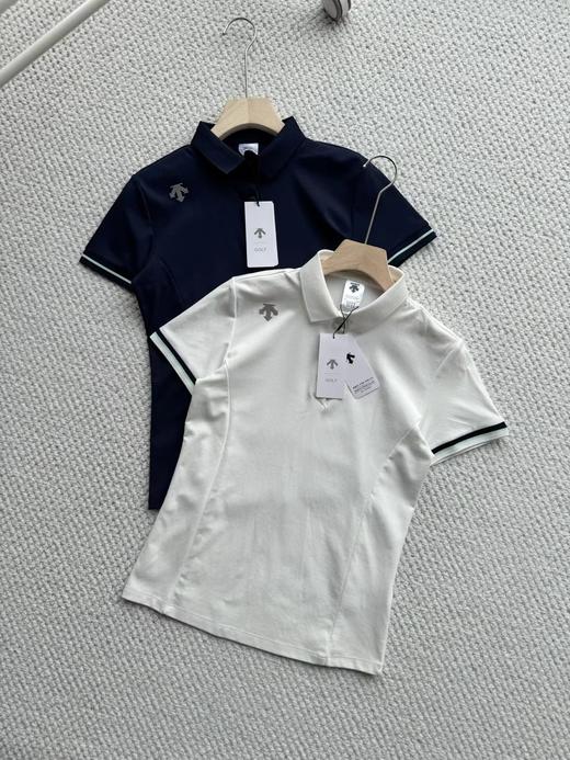 F0320143简约高尔夫FIELD女士防晒修身立体剪裁短袖POLO衫 商品图0