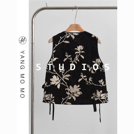 【7天内发出】新中式国风清冷禅意提花马甲 春夏女装气质洋气叠穿背心坎肩 商品图2