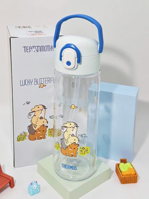 【店庆提前购】哈瑞咪多样屋 膳魔师 提摩西小分队系列tritan吸管杯 零售价：148元 活动价：134元 商品图1