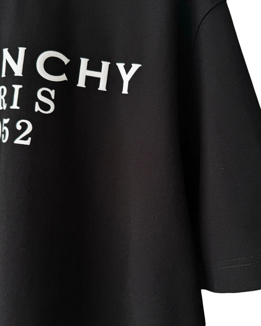 中性款珠地棉宽松印花短袖T恤he 商品图2