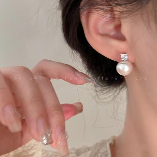 品味小姐姐首选！shes珍珠耳钉！ 商品图11