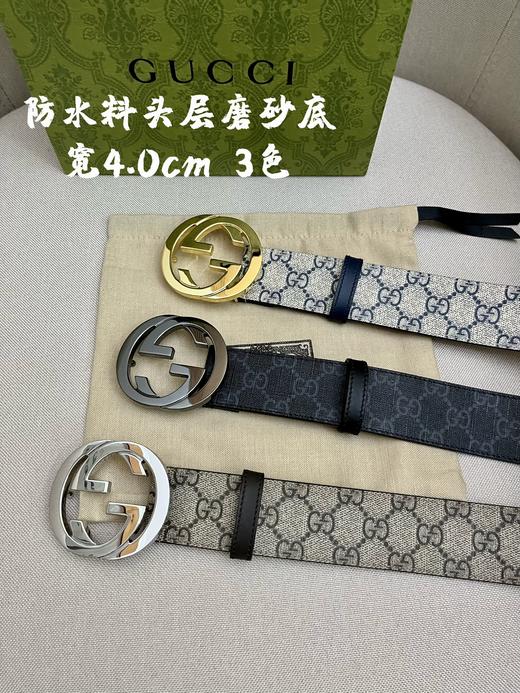 古驰 腰带 牛皮 4.0cm （GD） 商品图0
