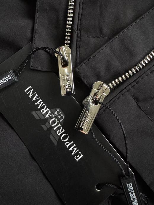 F0320110随意穿搭都好看简约时尚通勤防风纯色拉链夹克外套男款 商品图14