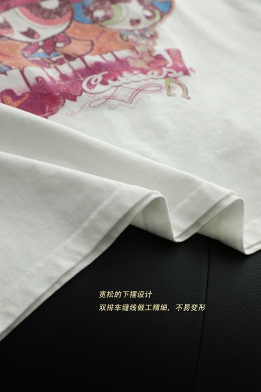 【飞/天小女警联名】高质感复古做旧短袖T恤 商品图12