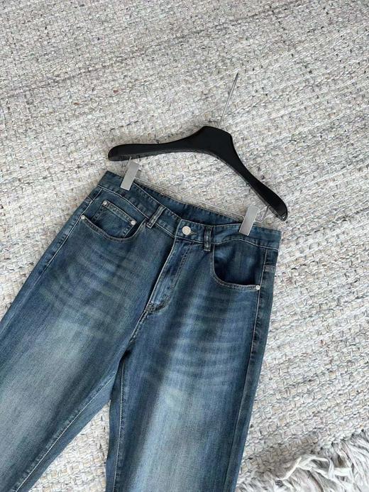 F0320147春季新品商务休闲百搭直筒男士牛仔裤长裤 商品图3
