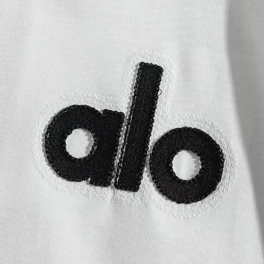 F032053早春新款纯棉中空立体刺绣情侣休闲圆领短袖T恤 商品图7