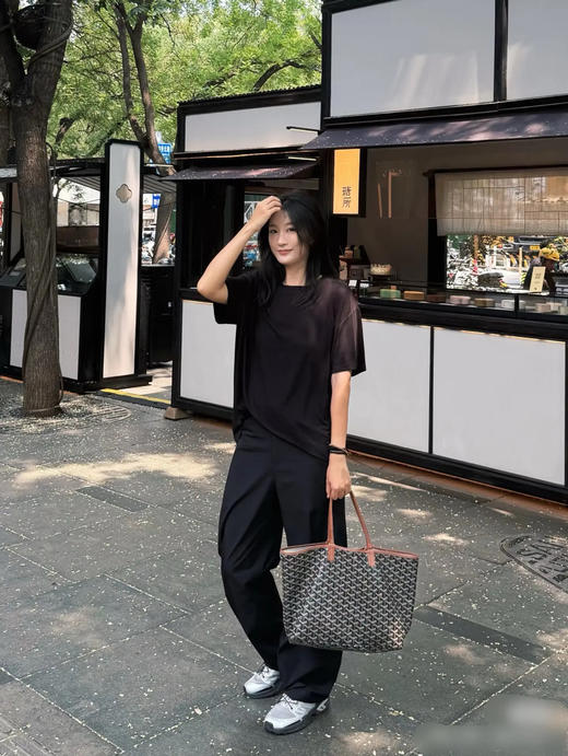 戈雅 Artois 老花 焦糖色 单肩包 商品图3