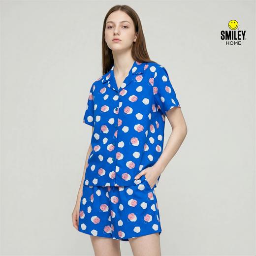 SMILEY 家居服波点莱赛尔粘胶短袖短裤套装睡衣【本商品不支持用券】 商品图0