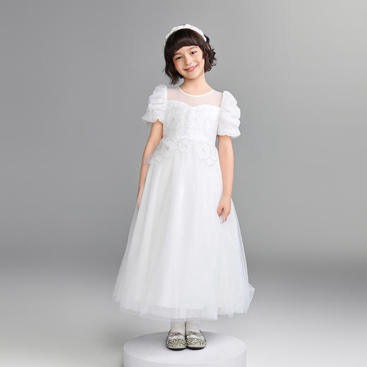 【实体店同款】女童礼裙夏季新款安奈儿童装AG623172 商品图3