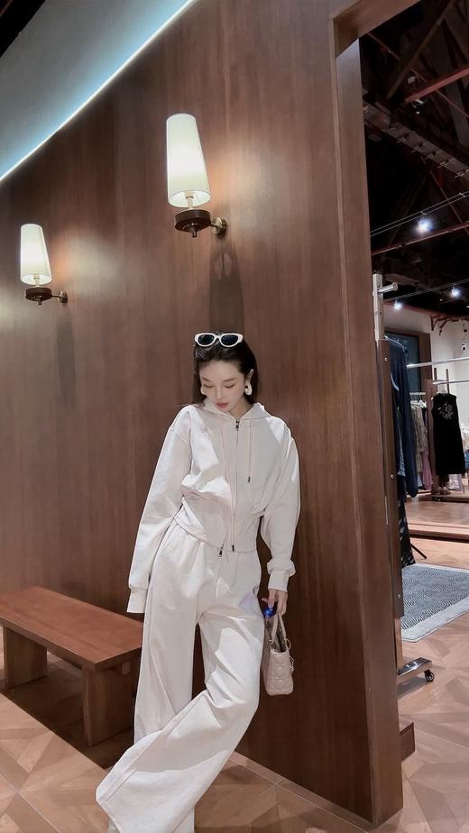 PIAN AI冷小姐# 多色带帽运动休闲套装 商品图1