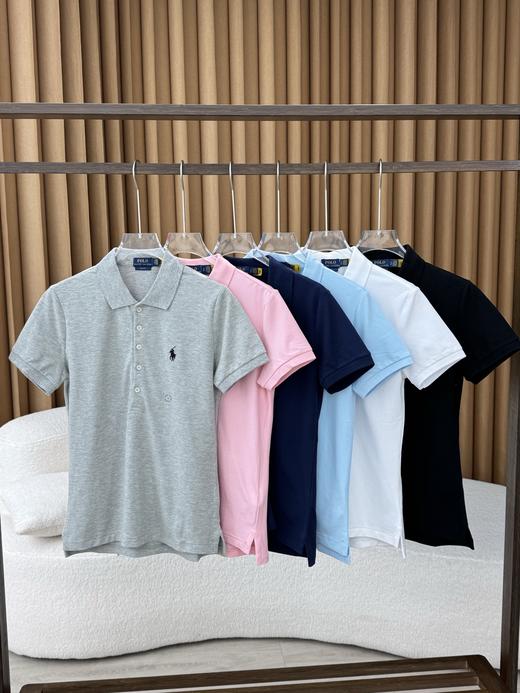 拉夫劳伦 新款女装经典款修身版弹力Polo衫 商品图0