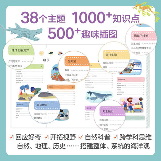 【多规格】拉鲁斯好奇心小百科（2册，恐龙、海洋） 商品图6