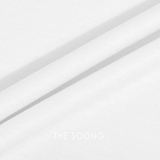 THESOONG"曼妙轻雅"莱赛尔天然柔滑抽褶收腰小荡领T恤8539 商品图2