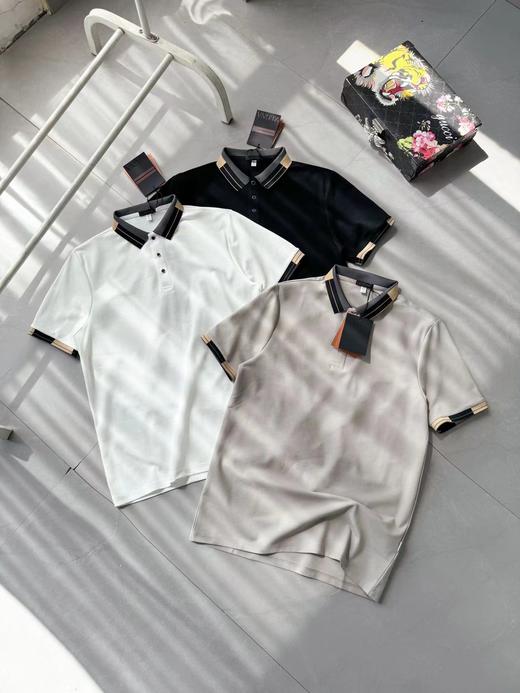 F032084春夏新款元素商务休闲男士短袖翻领T恤PoLo衫 商品图0