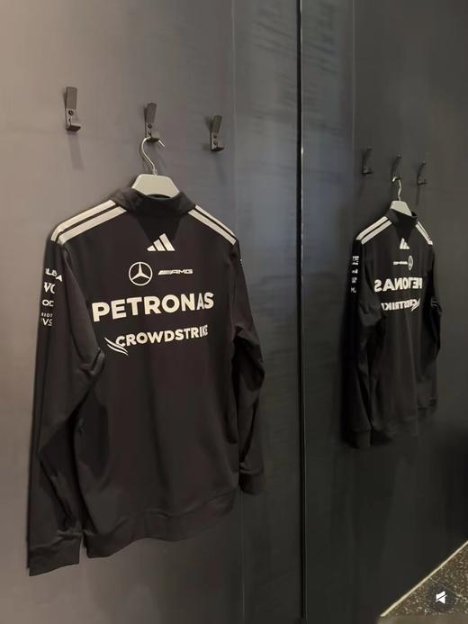 F0320123联名款时尚百搭舒适套头半拉链长袖T恤卫衣 商品图8