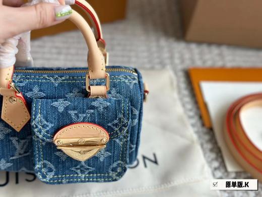 F032097新款时尚复古牛仔面料柔软轻便小巧百搭单宁包 商品图2