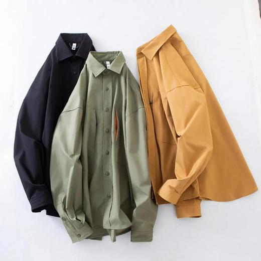 【yz-2522】男子休闲防泼水机能长袖衬衫！！ 商品图1