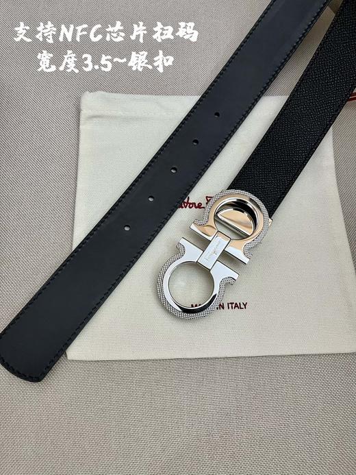 菲拉格慕. 新款纯钢扣  3.4cm（GD） 商品图6