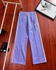 F032014新款休闲复古百搭透气舒适微弹直筒阔腿裤长裤 商品缩略图2