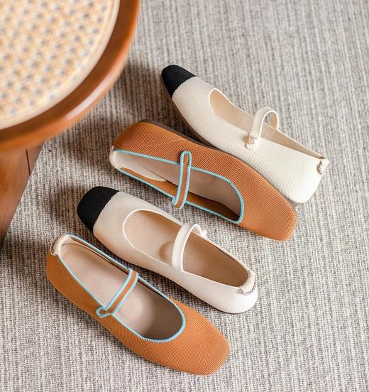 老米优品🎈福利价！手慢无~~ 3个款！《玛丽珍/ 芭蕾舞鞋/乐福鞋 复古飞织鞋合集》 复古，高颜值，裸感不磨脚！暴走不累~ 商品图9