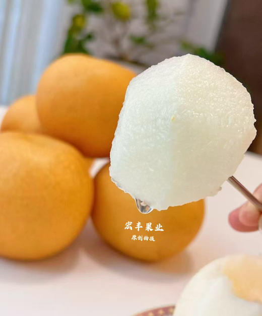 宏丰精选 秋月梨 脆甜爽口 水分很足，活动价12.8元一斤 商品图2