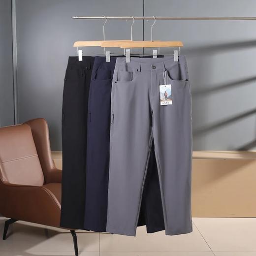 【fzwm-265805】26新品男士防风防泼水弹力软壳长裤！！ 商品图2