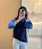 F032013秋冬新款减龄百搭简约时尚V领麻花针织马甲 商品缩略图7