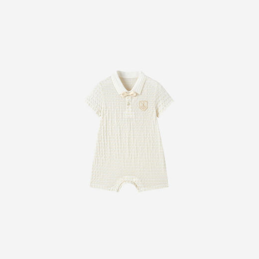 【商场同款】英氏婴儿连体衣夏新款男宝短袖哈衣宝宝爬服外出 商品图4