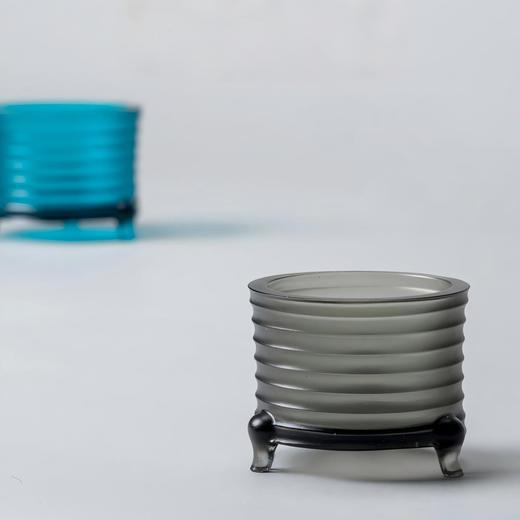 旋纹三足香炉 琉璃制品 商品图2
