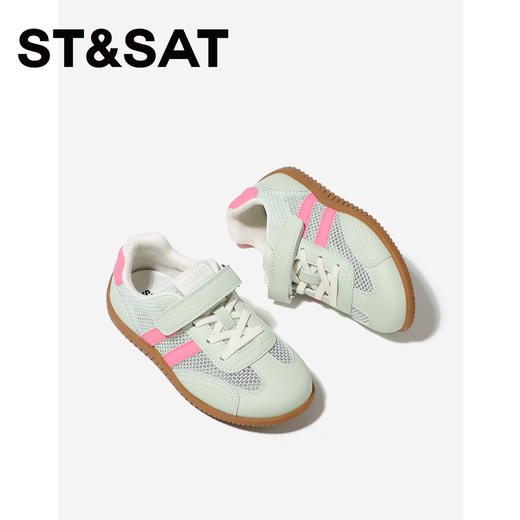 【童鞋】星期六休闲魔术贴透气男女童德训鞋SSE2192L3S 商品图5