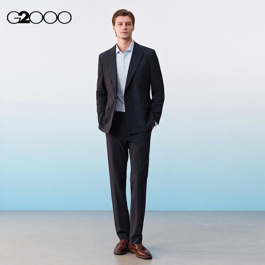 G2000男装SS26商场新款【三防科技/防静电/多面弹】商务通勤西裤61153051 商品图1