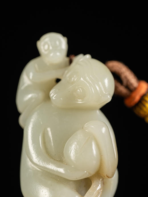 清	玉雕辈辈封侯挂饰 商品图1