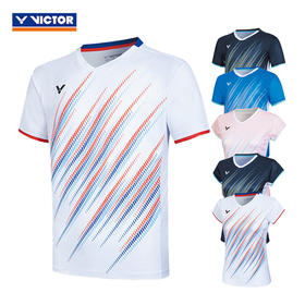 威克多胜利 中性款/女款 比赛系列 针织T恤  T-60022/ T-61022