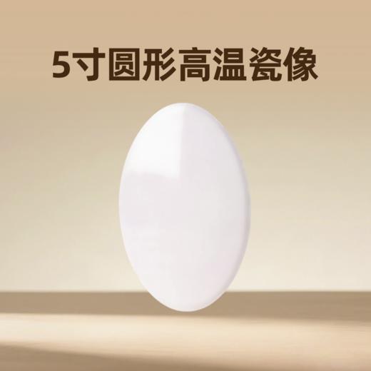 5寸圆形高温瓷像烤瓷像制作逝者纪念瓷像老人遗像瓷像先人瓷像定做 商品图0