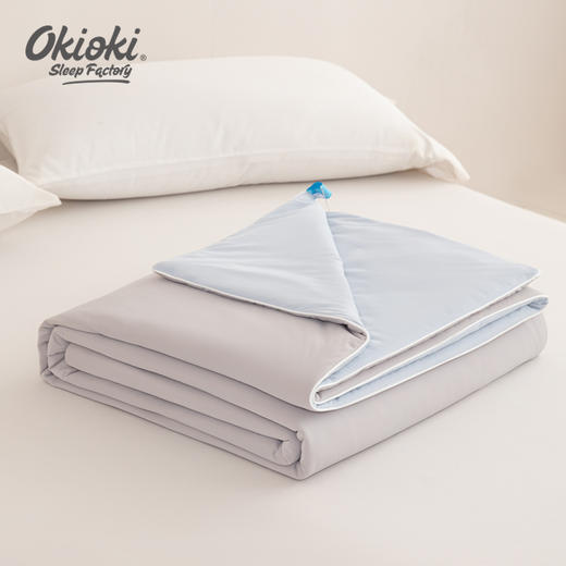 新西兰进口OKIOKI 冰丝凉感深睡被 透气排湿 不闷不粘 3色可选 商品图7