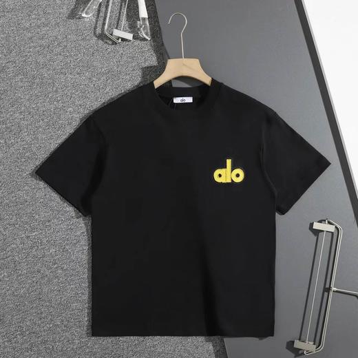 F032053早春新款纯棉中空立体刺绣情侣休闲圆领短袖T恤 商品图8