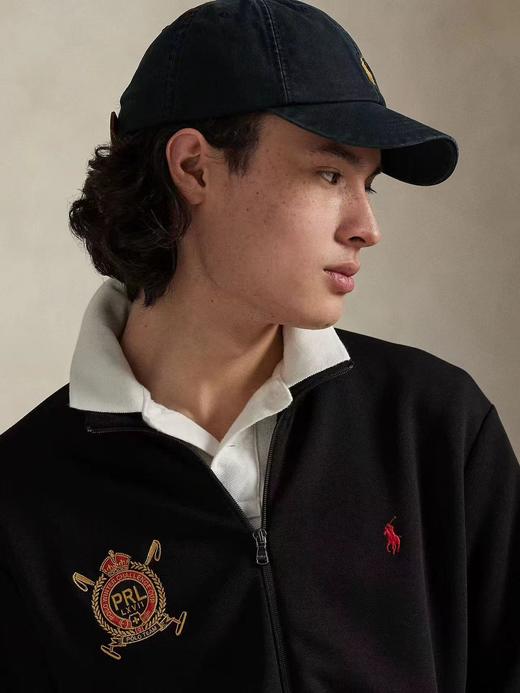 F032026春季新款男女同款休闲百搭半高领拉链纯棉毛圈开衫 商品图7