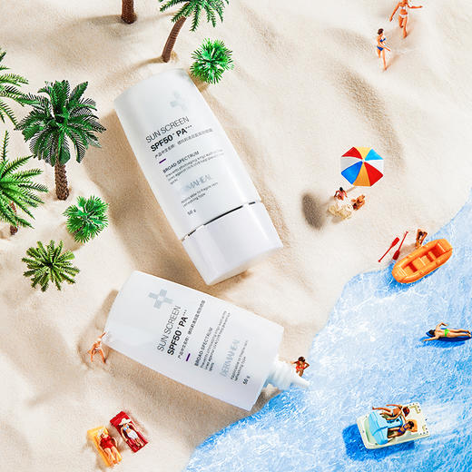 Dermaheal/德玛莉清润盈亮防晒霜提亮修颜控油SPF50+PA+++ 商品图0