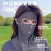 【全脸防晒❗️加长护颈防晒面罩】冰涼舒爽，触感凉爽，保湿透气，轻薄不闷热！立体高颜值脸基尼口罩女夏季新款防紫外线护颈遮 商品缩略图2