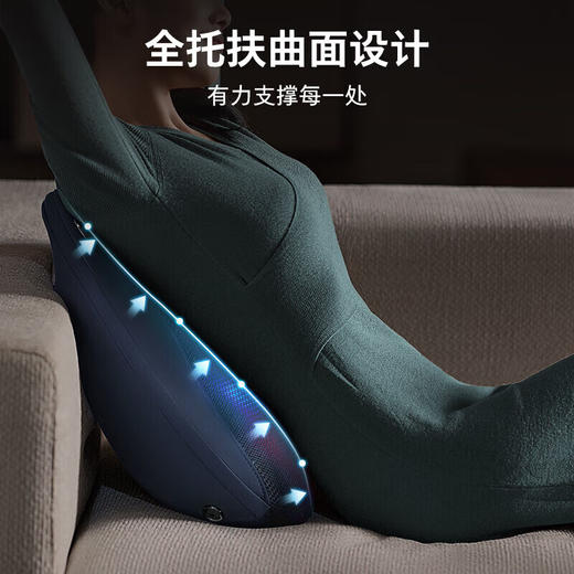 飞利浦（PHILIPS）腰部按摩器 腰背按摩仪多功能按摩抱枕热敷捶打揉捏一体送长辈爸妈男女友礼物推荐 PPM5111B 商品图6
