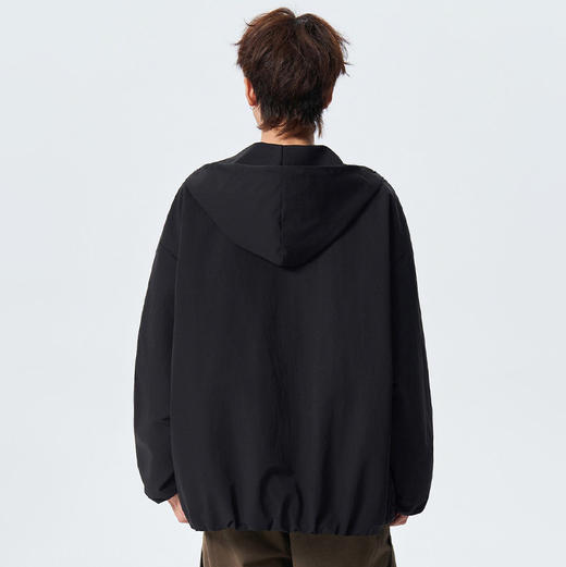 半身缘男装 春季收紧袖口美式工装飞行夹克外套261112U01310233 商品图3