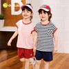 嘟嘟家男童套装夏季儿童两件套宝宝t恤裤子女童短袖短裤卡通夏装T6BTZ149★ 商品缩略图3
