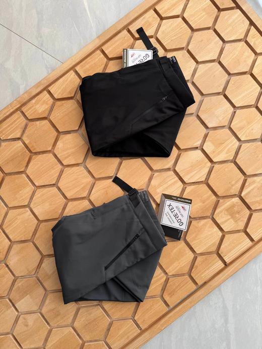 F032011秋冬新款男士刺绣防风科技加绒抓绒休闲长裤 商品图3