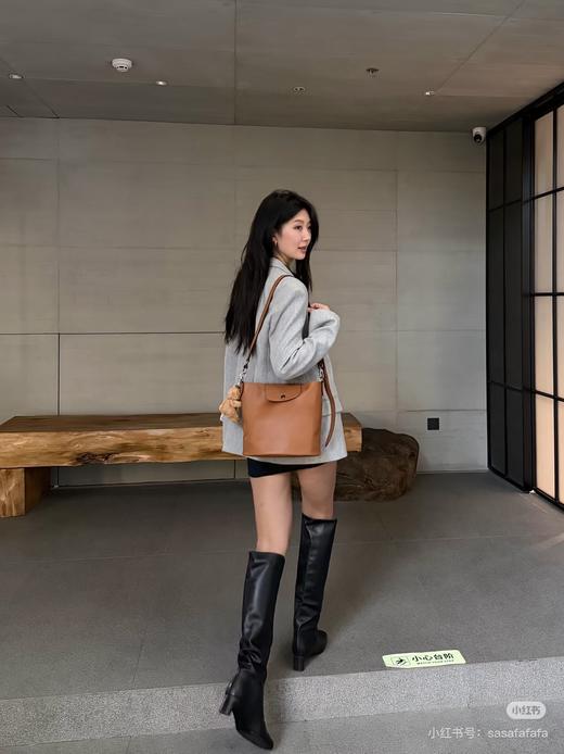 LC珑骧 牛皮新款Le Pliage Xtra 水桶包休闲单肩包斜挎包 Z-15888 商品图4